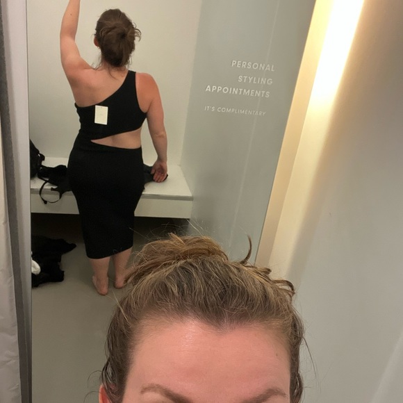 Oak + Fort Black Cutout Dress 🖤 - Picture 6 of 7